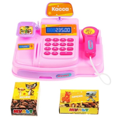 Касса с аксессуарами, световые и звуковые эффекты