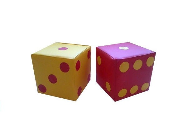 Детский игровой кубик «Кости» (2 модуля)