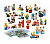 Городские жители LEGO / 256 деталей