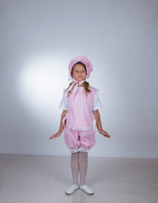 Кукла (штанишки + накидка + капор)