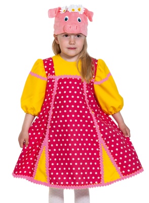 Свинка Фрося (маска-шапочка, сарафан) арт. 8054
