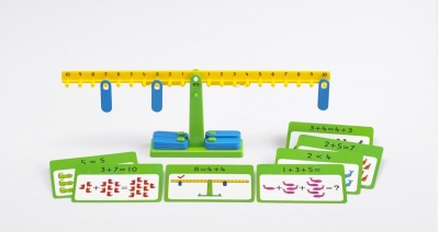 Весы математические с заданиями