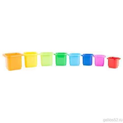 Занимательная пирамидка - 2 (квадратные стаканы)