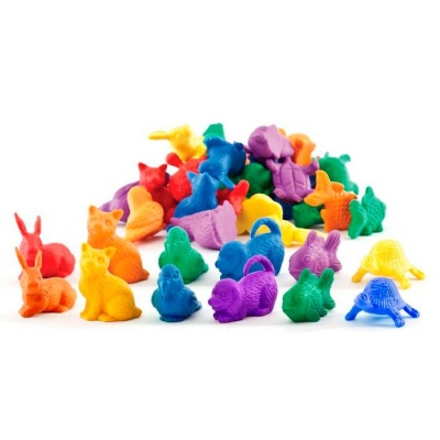 Материал счетный фигурки Питомцы (72шт.)