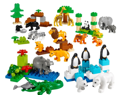 Дикие животные DUPLO / 104 детали