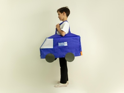 Каркасный автомобиль "Почта"