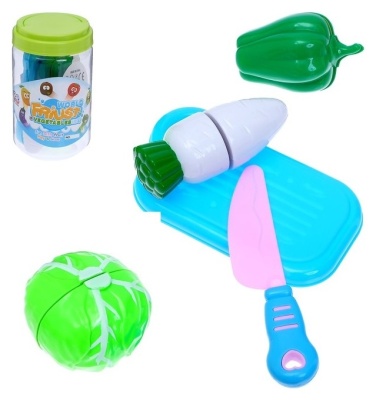 Набор продуктов для нарезки «Овощной микс», в банке, цвета МИКС