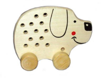 Собачка на колесиках массив (RNToys)