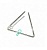 Треугольник металлический 16 см (ANGEL)