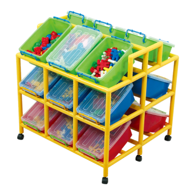 Система хранения для контейнеров с наклоном х18 + контейнеры 18 шт.