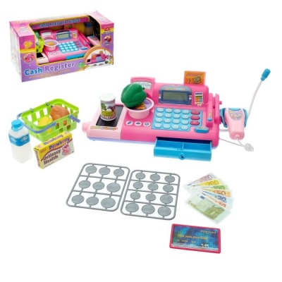 Касса «Розовая мечта» с аксессуарами и весами