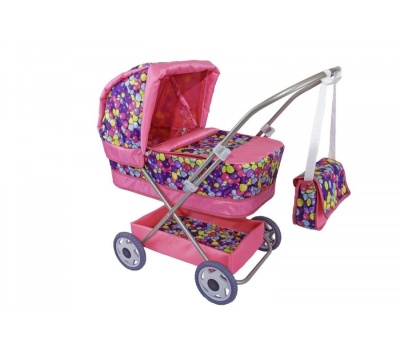 Коляска кукольная №13 (металл.) (77*70*34см)
