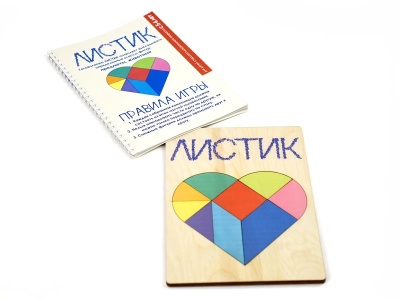 Головоломка ЛИСТИК. Серия МИРОВЫЕ ГОЛОВОЛОМКИ 