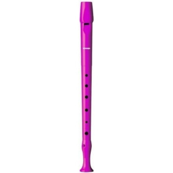 HOHNER B95084VI - блокфлейта, немецкая система, пластик, 1 часть, цвет фиолетовый
