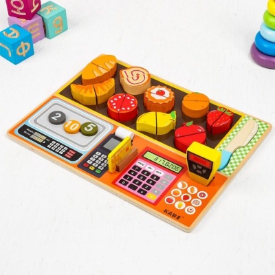 Игрушка развивающая «Мини-магазинчик» 3х31х23 см