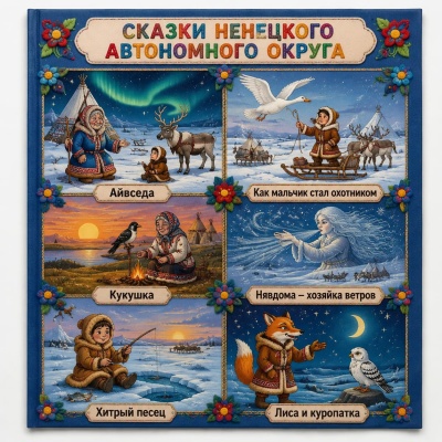 Панно из фетра "Сказки Ненецкого автономного округа"