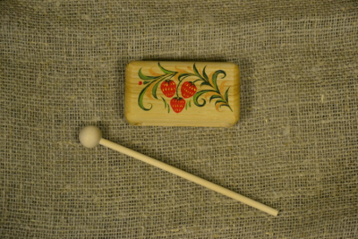 Коробочка Средняя, роспись