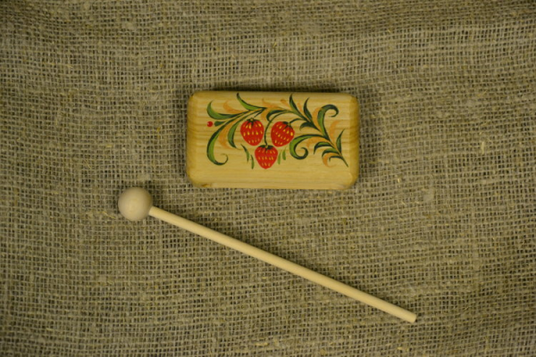 Коробочка Средняя, роспись