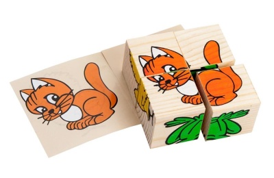 Кубики Животные 4 шт. (Томск)