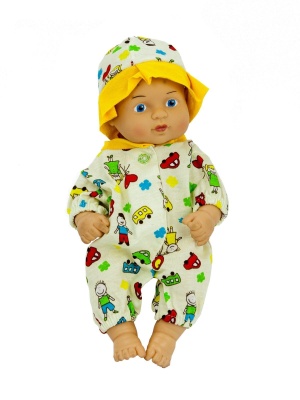 Лето. Комбинезончик с панамой