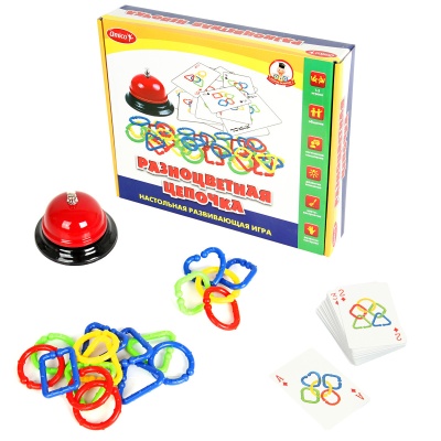 Игра на ловкость Разноцветная цепочка