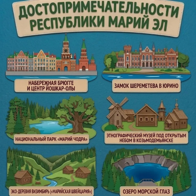 Достопримечательности республики Марий Эл