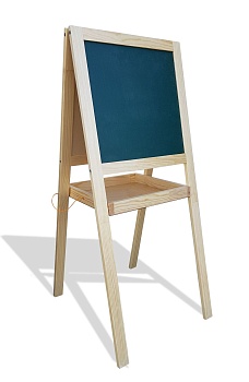 Мольберт двухсторонний «Полет фантазии» (натуральный)