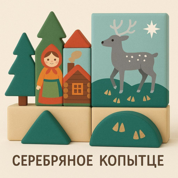 Набор мягких модулей «Серебряное копытце»