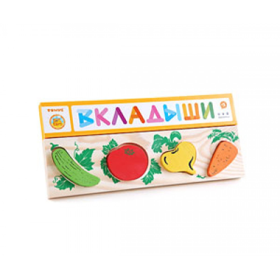 Доска-вкладыш Томик "Овощи" арт.372-2 /15