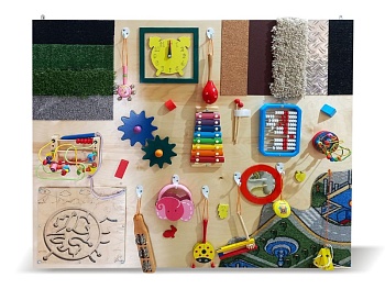 Тактильная музыкальная панель «Мелодия счастья»