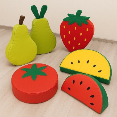 Набор мягких модулей "Овощи-фрукты"