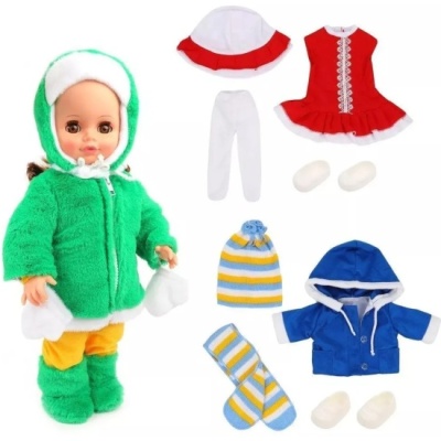 Набор кукол 42 см в одежде по сезонам