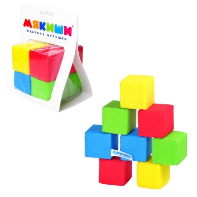 Игрушка кубики «4 цвета»