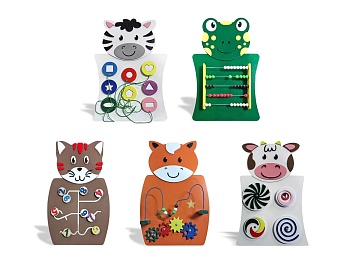 Набор бизибордов «Любимцы детворы»