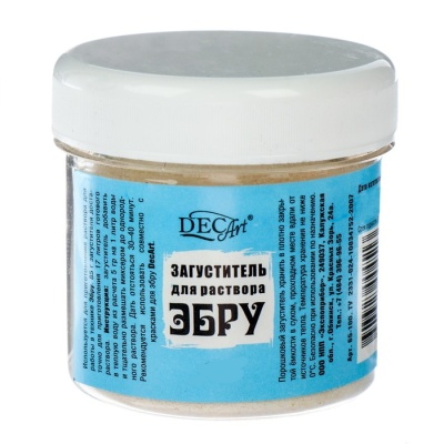 Загуститель для эбру порошковый DecArt, 50 г 