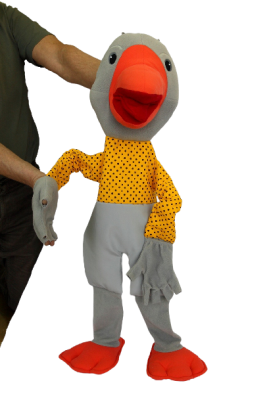 Ростовая кукла "Гусь" логопедическая