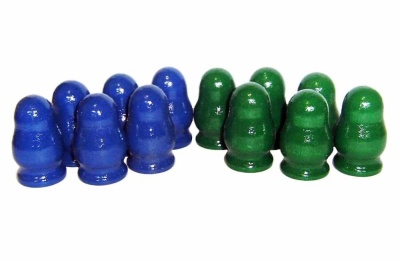 Счетный материал Радужные матрешки (14 шт) (RNToys)