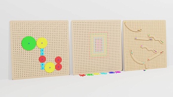 Набор тактильно-развивающих панелей «Ценные игры»