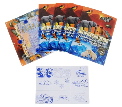 Корвет.Логический экран (4 папки + экран)