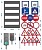 Набор знаков дорожного движения в сумке, 22 элемента