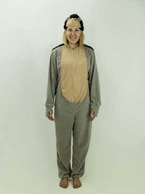 Костюм взрослый ёж (комбинезон и шапочка)