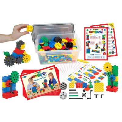 Конструктор Morphun STEM (Шестеренки) Gearphun Starter 400 piece Set