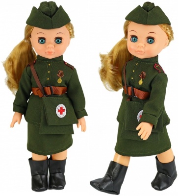Костюм на куклу 35 см Военный