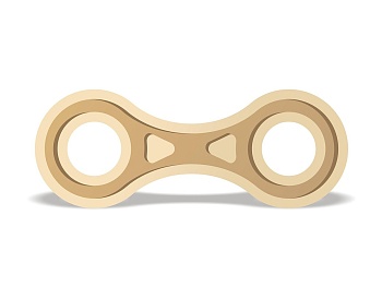 Тактильно-развивающая панель-лабиринт «Ловкая восьмерка»