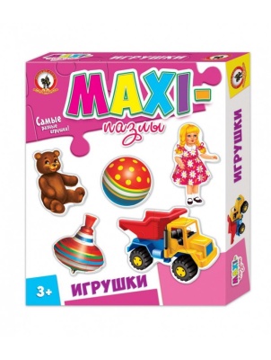 Игрушки.Макси пазлы