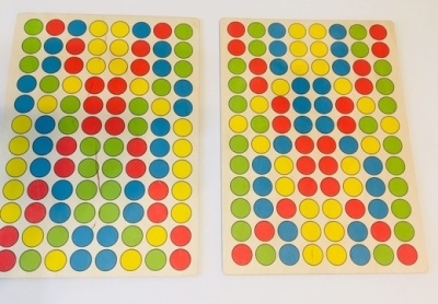 Цветные ходилки для пальцев