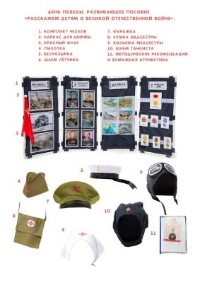 День победы. Развивающее пособие «Расскажем детям о Великой отечественной войне»