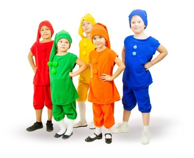 Гном (штаны, колпак, жилет) (Цвет Красный)