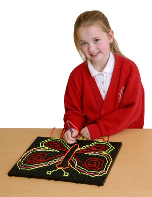 Набор Узорная шнуровка №2 (Набор черных панелей для создания композиций)