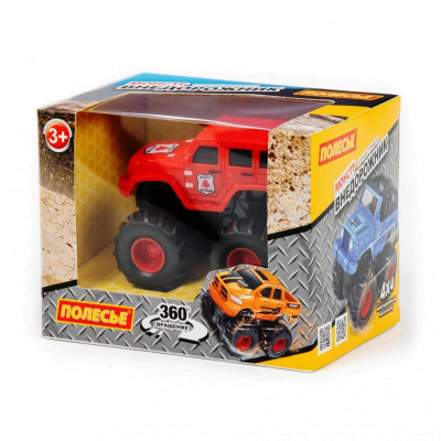 Полесье.  Автомобиль инерционный"Монстр ВНЕДОРОЖНИК" - "Джип"  в кор. арт. 78797